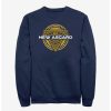 Sweaters And Cardigans * | Null Marvel Thor: Love And Thunder Velkomnen Til New Asgard Badge Sweatshirt