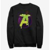 Sweaters And Cardigans * | Null Marvel Avengers Cauldron Logo Sweatshirt