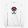 Sweaters And Cardigans * | Null Marvel Thor: Love And Thunder Blue Splatter Sweatshirt