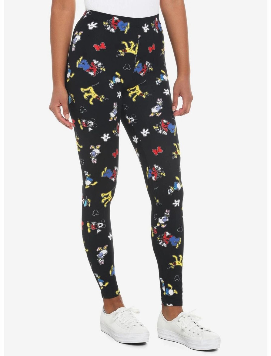 Bottoms * | Hunivers Her Universe Disney Mickey Mouse & Friends Leggings