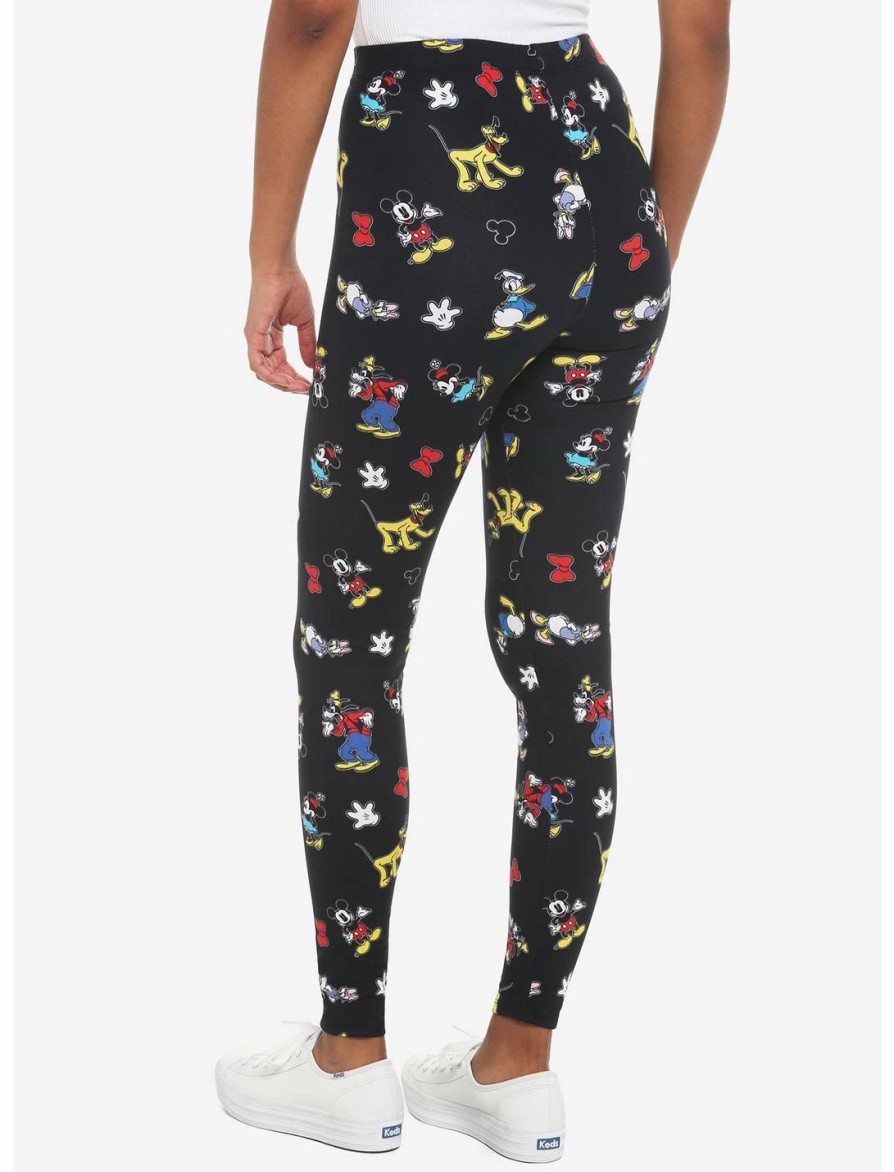 Bottoms * | Hunivers Her Universe Disney Mickey Mouse & Friends Leggings