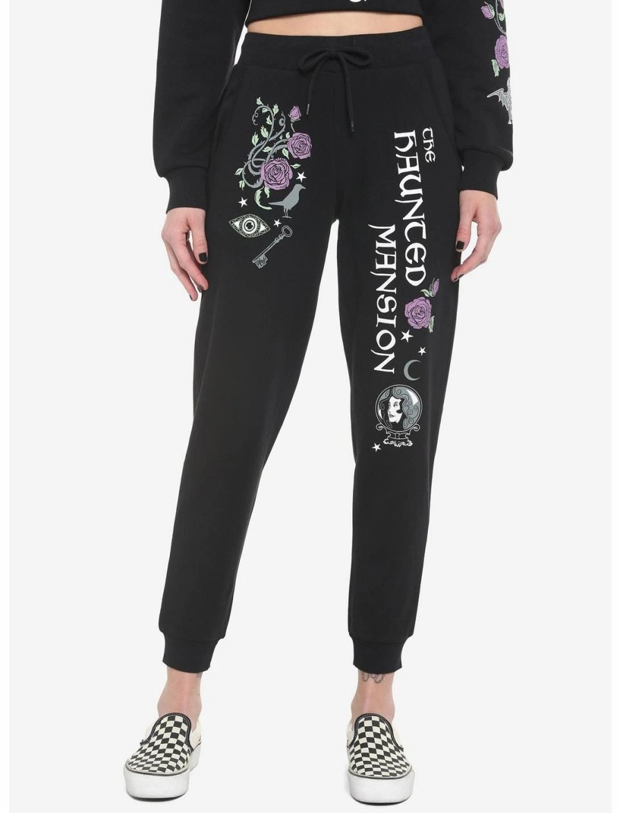 Bottoms * | Hunivers Her Universe Disney The Haunted Mansion Madame Leota Sweatpants