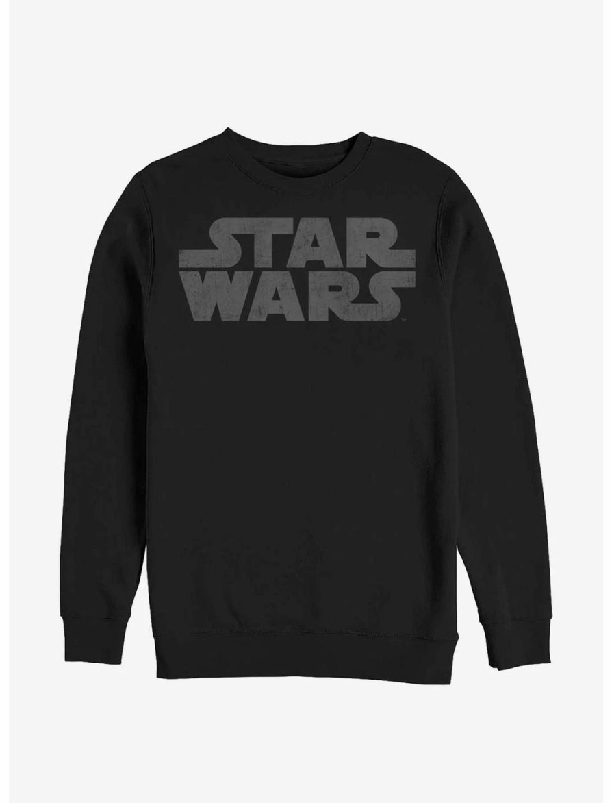 Sweaters And Cardigans * | Null Star Wars Simple Logo Sweatshirt