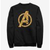 Sweaters And Cardigans * | Null Marvel Avengers Candy Corn Symbol Sweatshirt