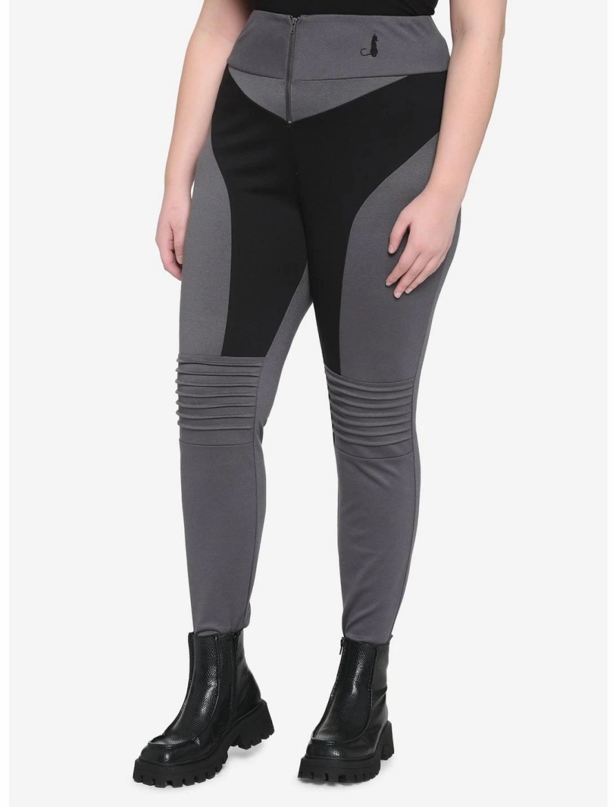 Bottoms * | Hunivers Dc Comics The Batman Catwoman Leggings Plus Size