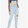 Bottoms * | Hunivers Disney Winnie The Pooh Mom Jean Overalls