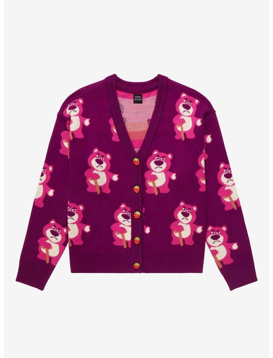 Sweaters And Cardigans * | Hunivers Disney Pixar Toy Story Lotso Allover Print Cardigan