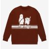 Sweaters And Cardigans * | Ourunvrs Our Universe Star Wars Chewbacca & Wicket Free Hugs Sweatshirt