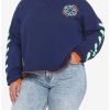 Sweaters And Cardigans * | Hunivers Her Universe Star Wars Galactic Empire Neon Sweatshirt Plus Size Her Universe Exclusive