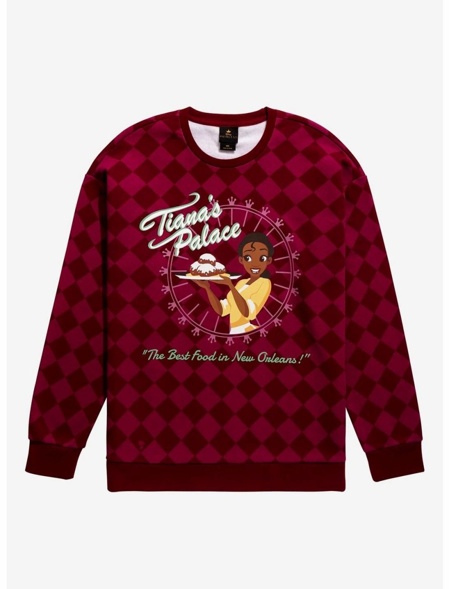 Sweaters And Cardigans * | Ourunvrs Disney The Princess And The Frog Tiana'S Palace Diamond Crewneck