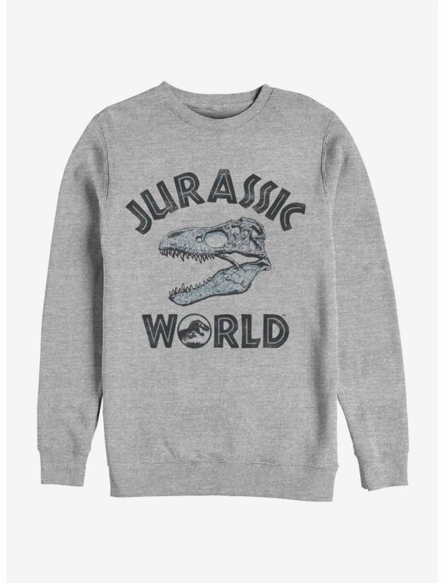 Sweaters And Cardigans * | Null Jurassic World Bone Head Sweatshirt