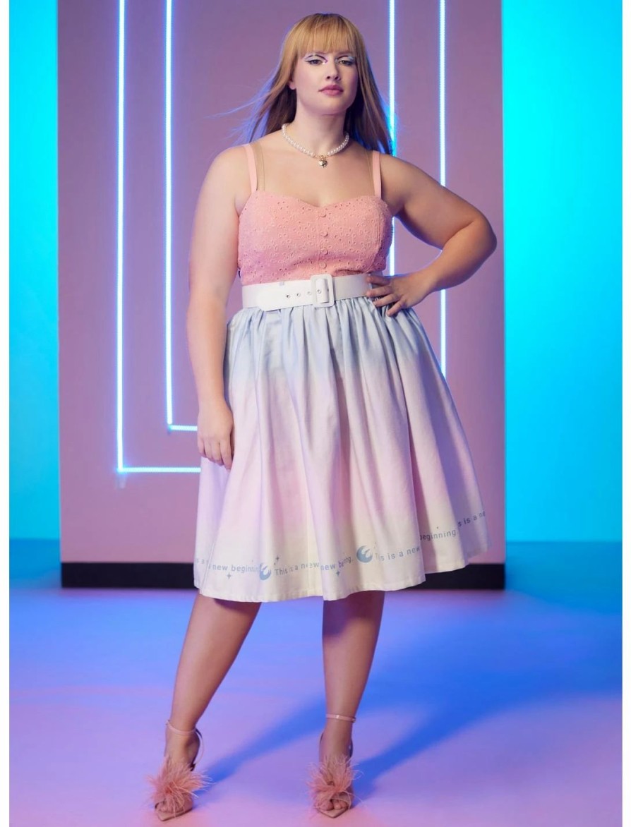 Dresses * | Hunivers Her Universe Star Wars Rebels Ombre Retro Skirt Plus Size