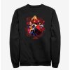 Sweaters And Cardigans * | Null Marvel Doctor Strange In The Multiverse Of Madness Badge Of Heroes Sweatshirt