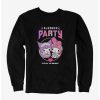 Sweaters And Cardigans * | Null My Melody & Kuromi Metal Slumber Party Sweatshirt