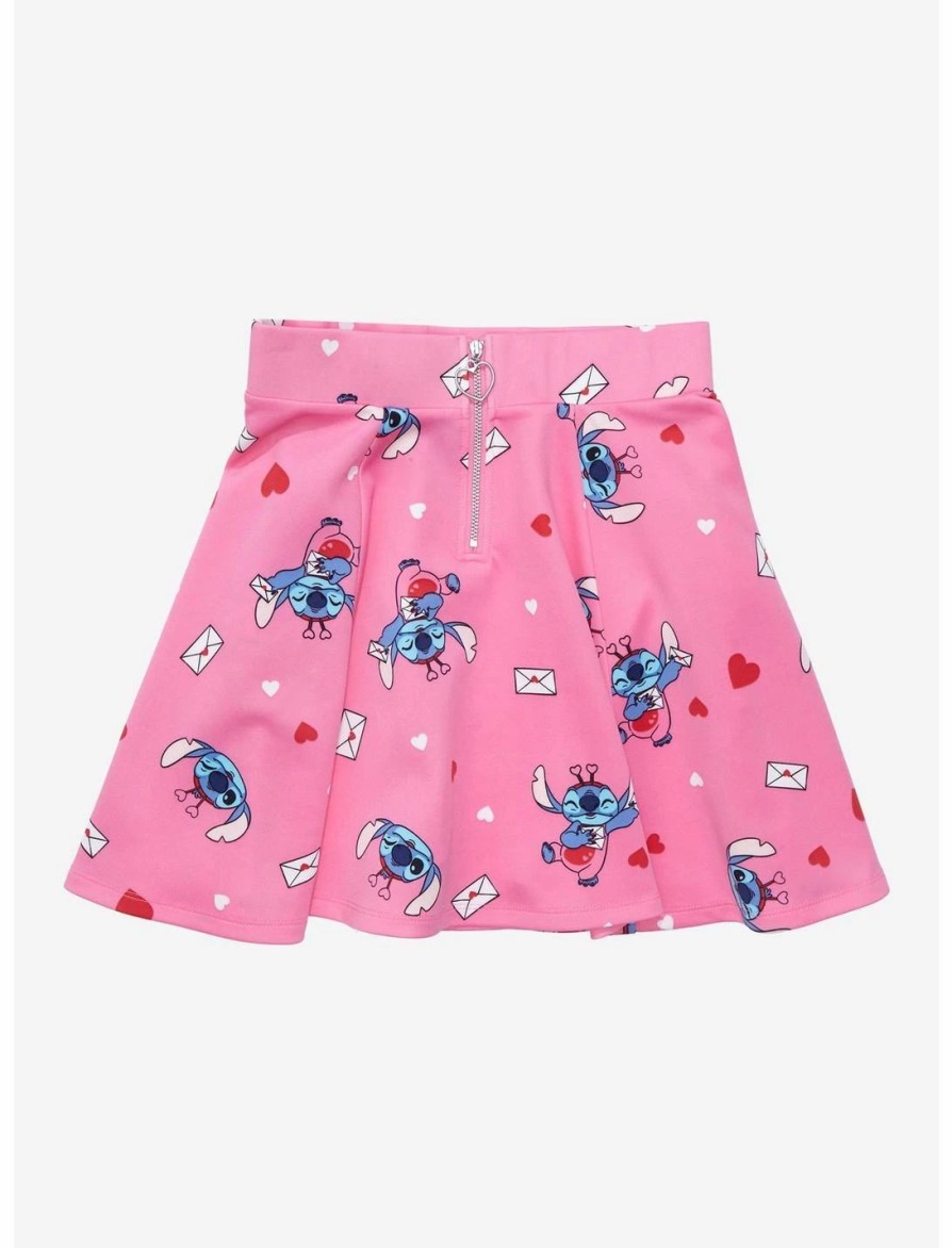 Bottoms * | Hunivers Her Universe Disney Lilo & Stitch Lovebug Skirt