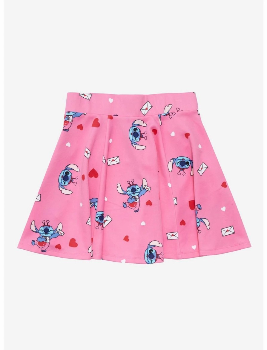 Bottoms * | Hunivers Her Universe Disney Lilo & Stitch Lovebug Skirt