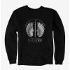 Sweaters And Cardigans * | Null A Court Of Silver Flames Valkyrie Wings Sweatshirt