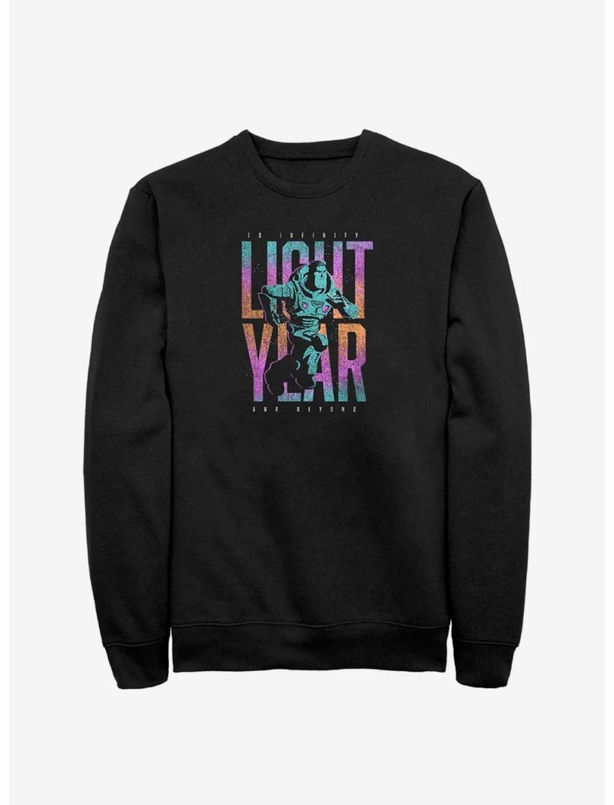 Sweaters And Cardigans * | Null Disney Pixar Lightyear Buzz Words Sweatshirt