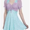 Dresses * | Hunivers Her Universe Disney The Little Mermaid Lace-Up Sweetheart Dress