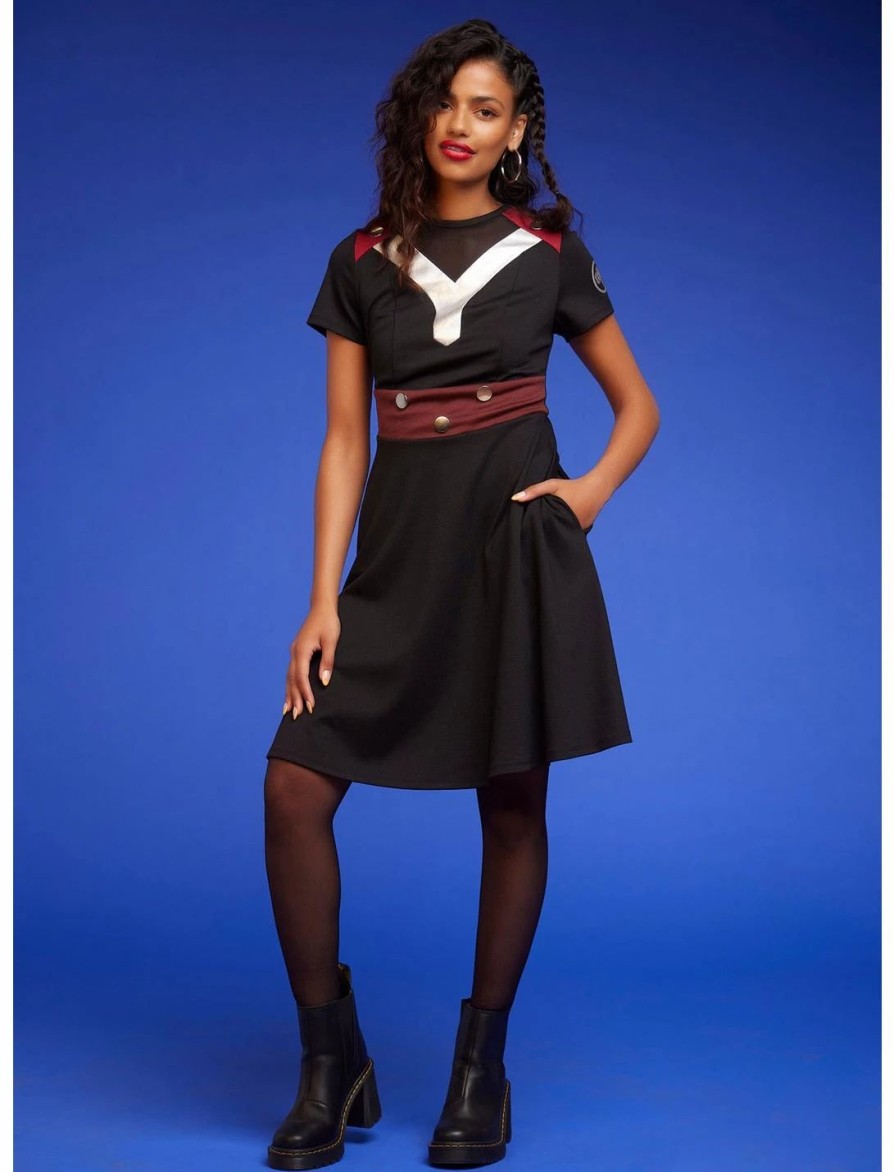 Dresses * | Hunivers Her Universe Marvel Thor: Love And Thunder Mighty Thor Dress