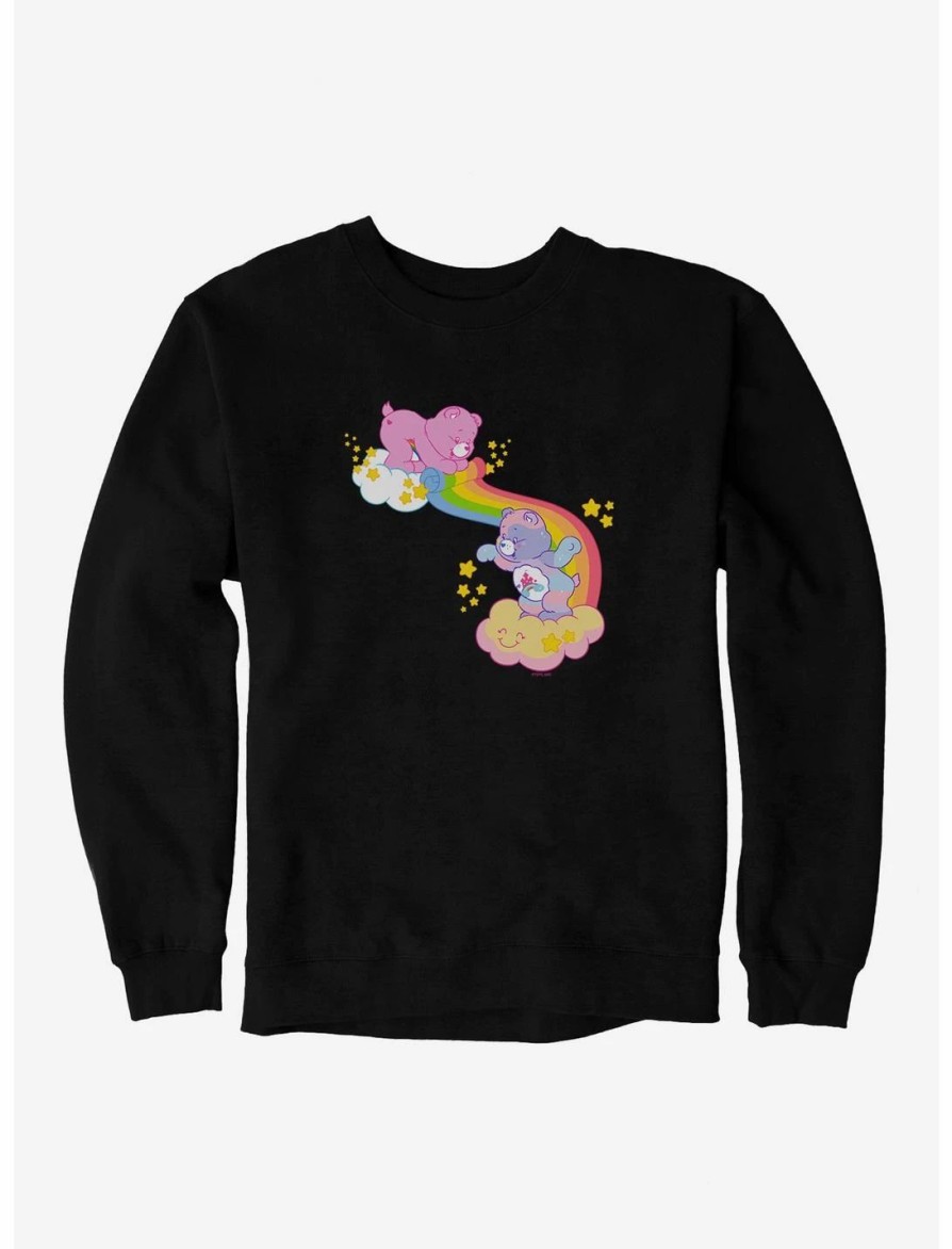 Sweaters And Cardigans * | Null Care Bears In The Clouds Sweatshirt