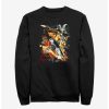 Sweaters And Cardigans * | Null Star Wars Bounty Hunter Sweatshirt