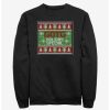 Sweaters And Cardigans * | Null Marvel Guardians Of The Galaxy Ugly Christmas Sweater Pattern Holiday Special Sweatshirt