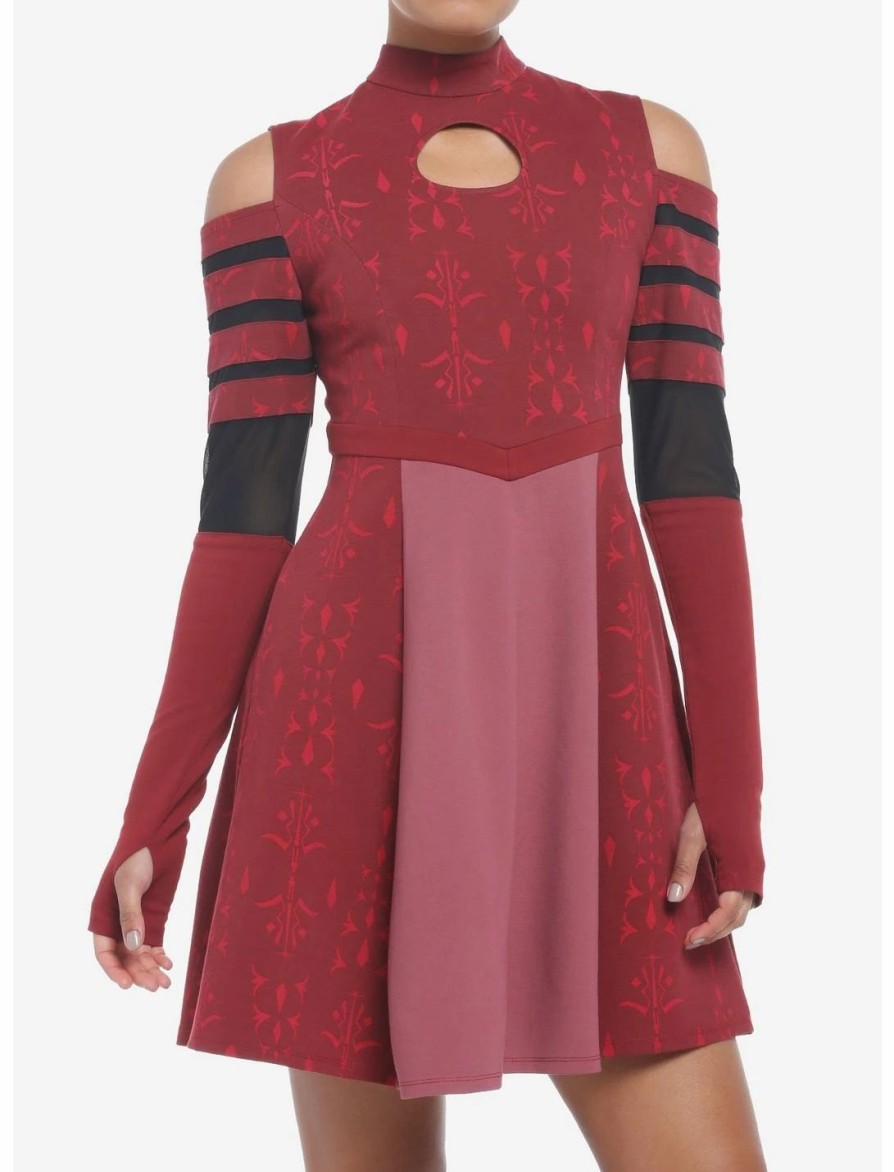 Dresses * | Hunivers Her Universe Star Wars Ahsoka Tano Dress