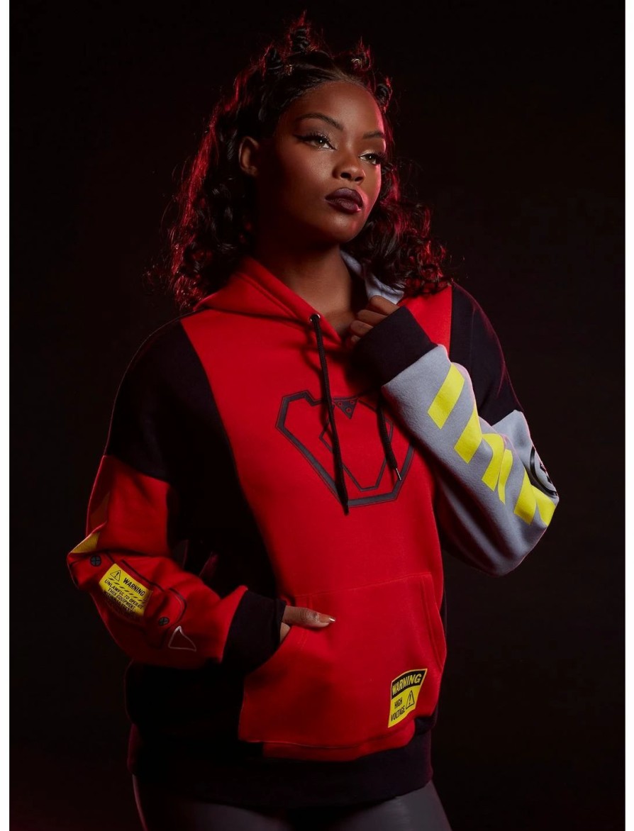 Hoodies And Sweatshirts * | Hunivers Her Universe Marvel Black Panther: Wakanda Forever Ironheart Hoodie