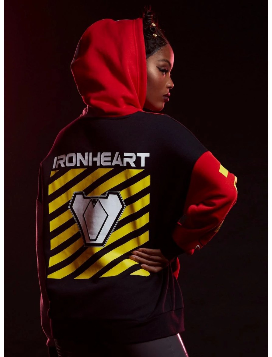 Hoodies And Sweatshirts * | Hunivers Her Universe Marvel Black Panther: Wakanda Forever Ironheart Hoodie