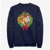 Sweaters And Cardigans * | Null Disney The Muppets Group Wreath Sweatshirt