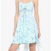 Dresses * | Hunivers Corpse Bride Emily Flowy Lace-Up Cami Dress