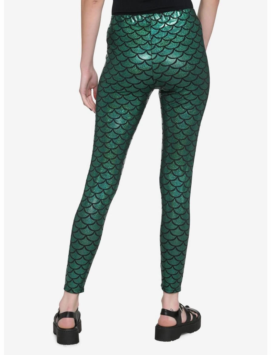 Bottoms * | Hunivers Mermaid Scale Leggings