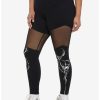 Bottoms * | Hunivers Harry Potter Patronus Spell Mesh Leggings Plus Size