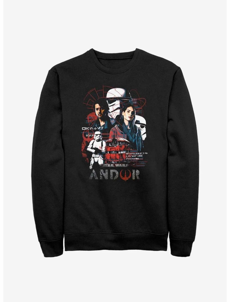 Sweaters And Cardigans * | Null Star Wars Andor Information Sweatshirt