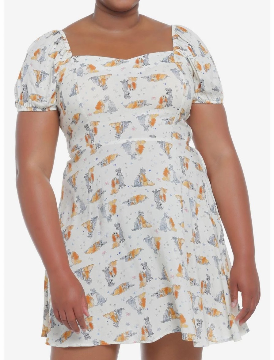 Dresses * | Hunivers Disney Lady And The Tramp Sweetheart Dress Plus Size