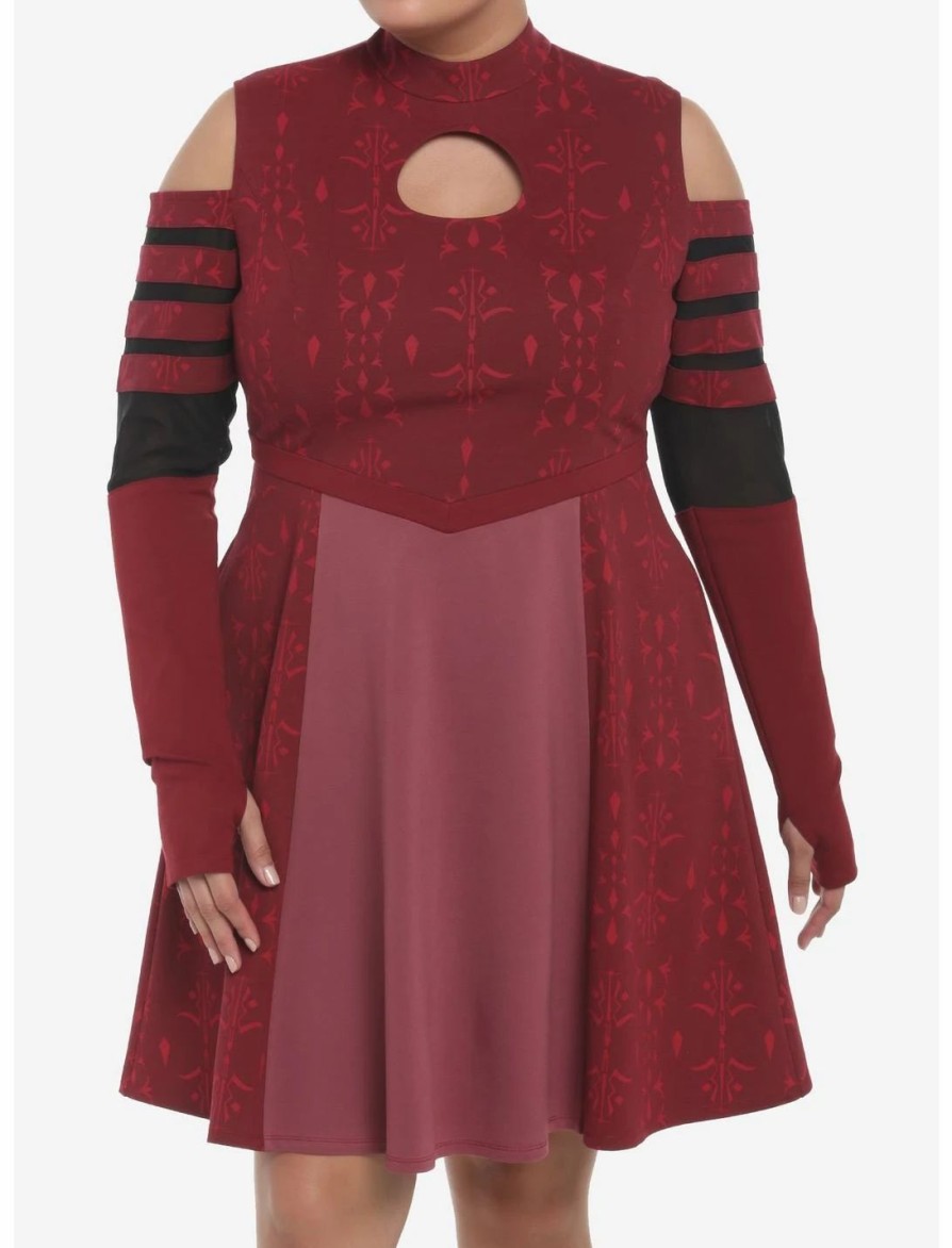 Dresses * | Hunivers Her Universe Star Wars Ahsoka Tano Dress Plus Size