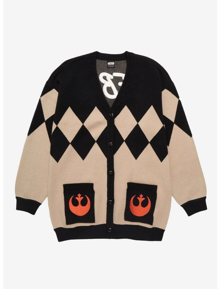 Sweaters And Cardigans * | Hunivers Star Wars Rebel Cardigan