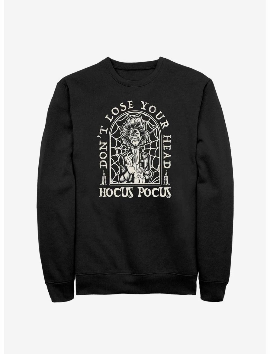 Sweaters And Cardigans * | Null Disney Hocus Pocus 2 Don'T Lose Your Head Billy Tombstone Sweatshirt