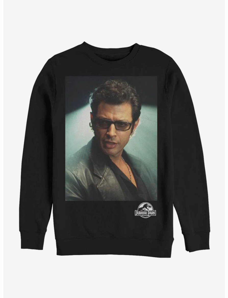 Sweaters And Cardigans * | Null Jurassic Park Malcolm Glow Sweatshirt