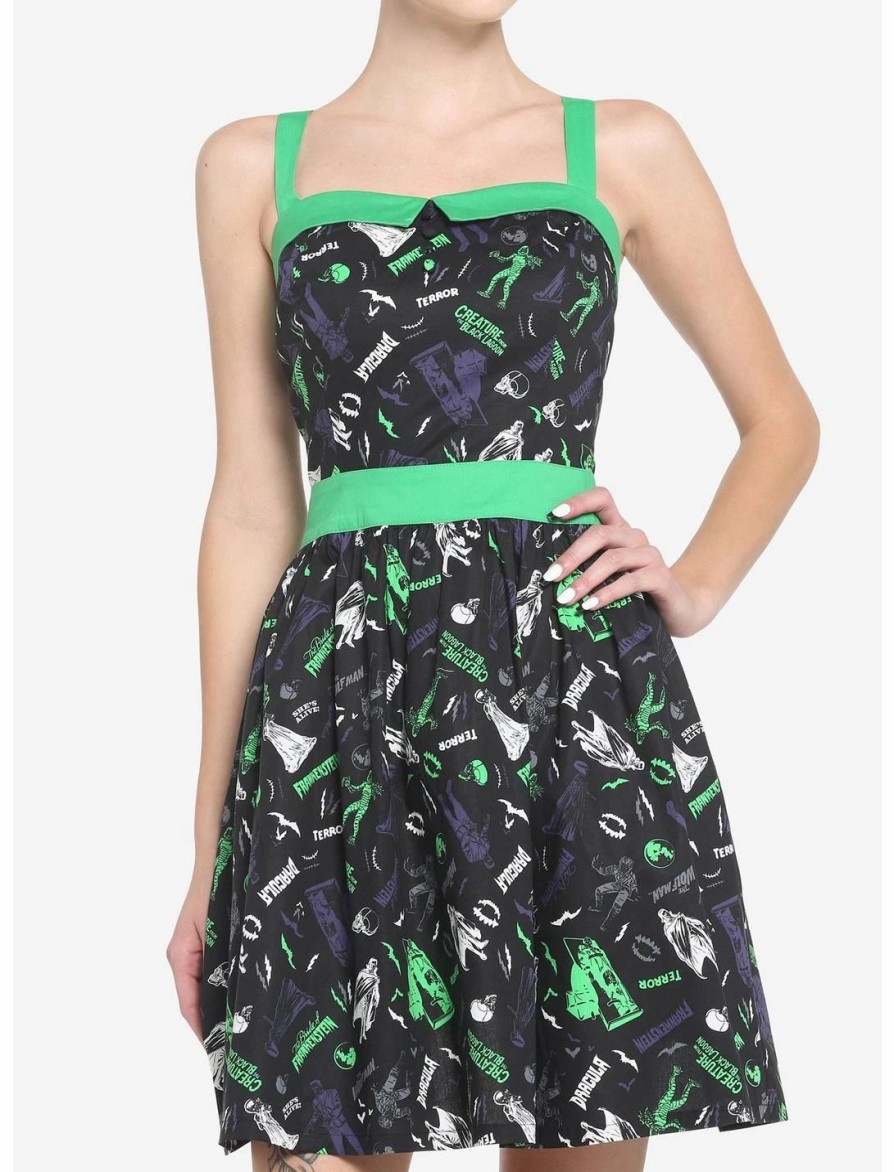 Dresses * | Hunivers Universal Monsters Retro Dress