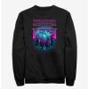 Sweaters And Cardigans * | Null Stranger Things Neon Color Group Sweatshirt