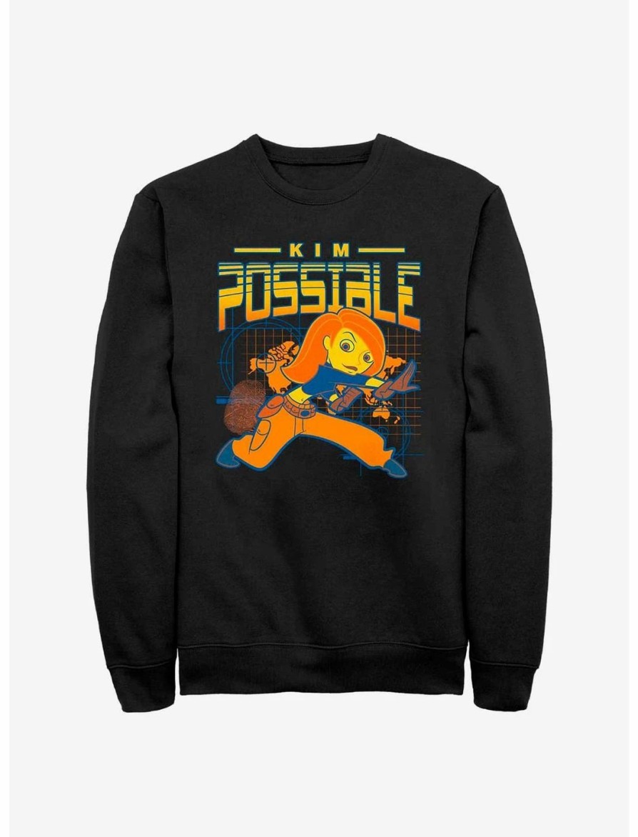 Sweaters And Cardigans * | Null Disney Kim Possible World Hero Sweatshirt