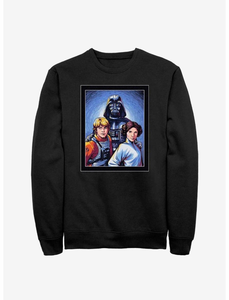 Sweaters And Cardigans * | Null Star Wars Skywalker Family Sweatshirt