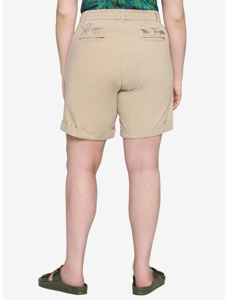 Bottoms * | Hunivers Her Universe Jurassic World Ellie Shorts Plus Size